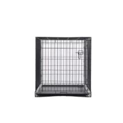 Savic Dog Cottage Hundebur Metall Sort