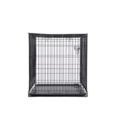 Savic Dog Cottage Hundebur Metall Sort