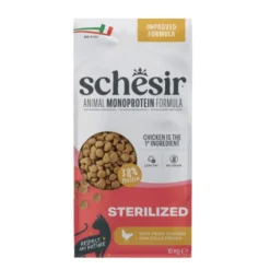 Schesir Cat Adult Animal Monoprotein Formula Sterilized Chicken Dry food