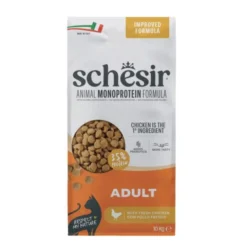 Schesir Cat Adult Animal Monoprotein Formula Chicken Dy Food