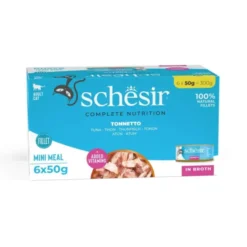 Schesir Cat Adult Tunfisk i Saus Multipack (6x50g)