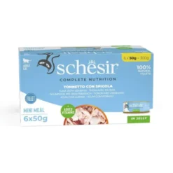 Schesir C&B Tunfisk og Havabbor i Gele Multipack (6x50g)