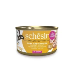 Schesir C&B Tunfisk og Kylling i Buljong 85g