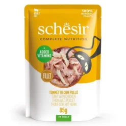 Schesir C&B Tunfisk og Kylling i Gele 85g