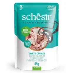 Schesir C&B Tunfisk og Sjøbrasme i Gele 85g