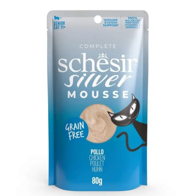 Schesir Silver Mousse Chicken 80 g