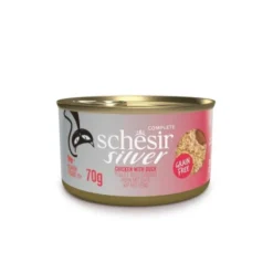 Schesir Silver Mousse & Shreds Chicken/Duck