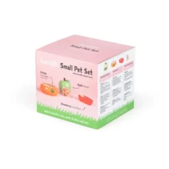 Scruffs Fruit Ceramic Matskåler til smådyr, sett