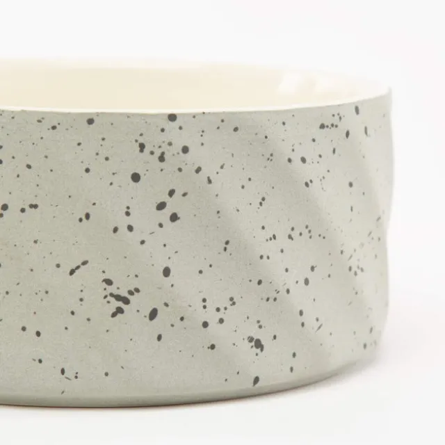 Scruffs Zen ceramic matskål, grå