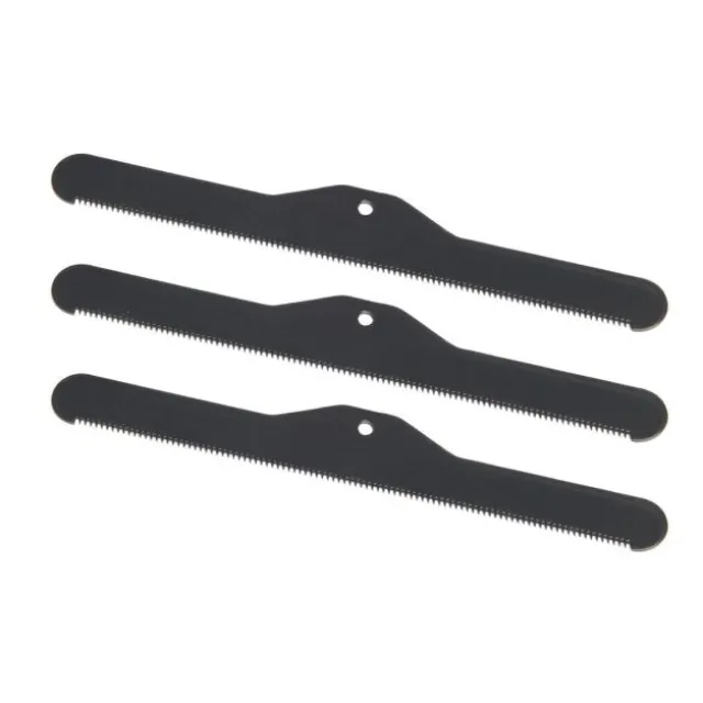 Show Dog Grooming replacement combs for de-shedding brush 3 pcs
