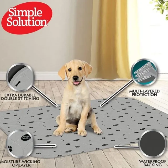 Simple Solution Washable Dog Pads, L 2 stk