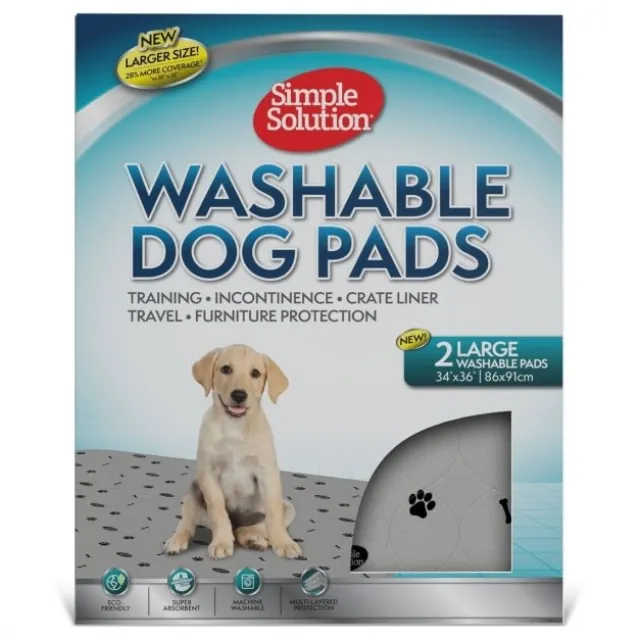 Simple Solution Washable Dog Pads, L 2 stk