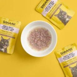 SMAAK Cat Adult kylling og and våtfôr, 100 g