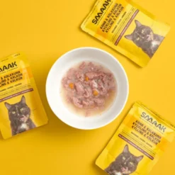 SMAAK Cat Adult kylling og kalkun våtfôr, 100 g