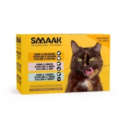 SMAAK Cat Adult Multipack Våfôr, 12x100 g