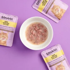 SMAAK Cat Adult Sterilised kylling våtfôr, 100 g