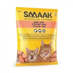 SMAAK Cat Raw Complete kylling & svin 1kg