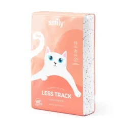 Smily White Bentonitt Kattesand Less Track