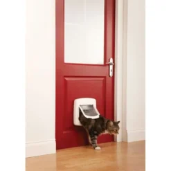 Staywell Katteluke Magnet Hvit 400