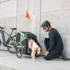 Thule Bexey sykkelvogn til Hund Grønn
