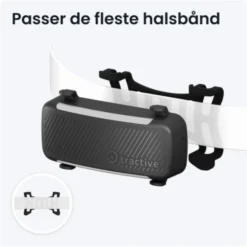 Tractive GPS & Health Tracker for Hund Sort