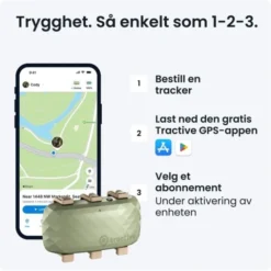 Tractive GPS til hund XL