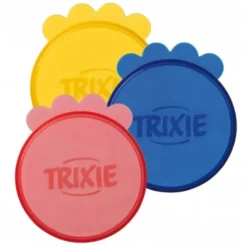 Trixie plastlokk for krukker, 7,6 cm, 3 stk.