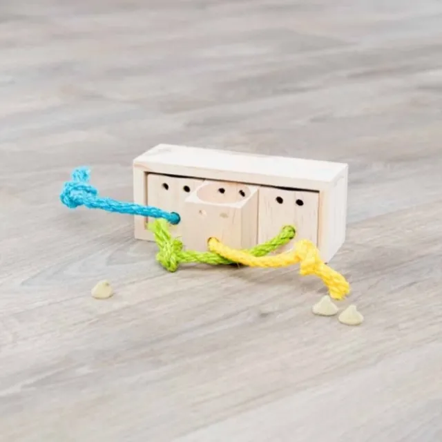 Trixie Snack Cube leker til gnager & fugl i tre 16×6×7 cm