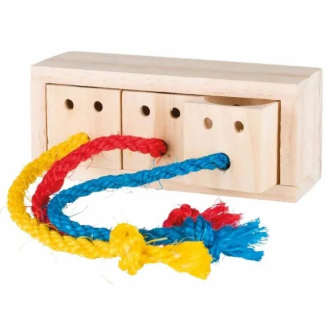 Trixie Snack Cube leker til gnager & fugl i tre 16×6×7 cm