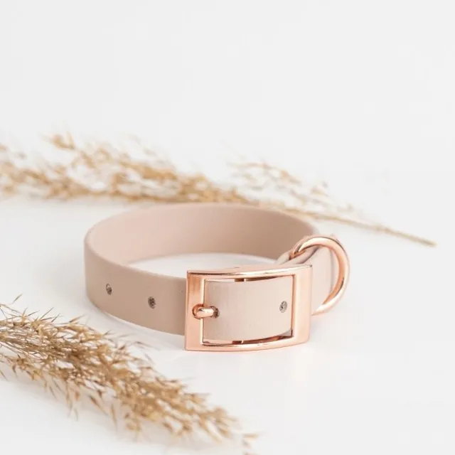 Tyylivoitto Classy Hundehalsbånd Liten Modell, Beige