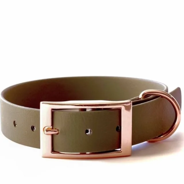Tyylivoitto Classy Hundehalsbånd, Olivengrønn