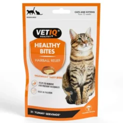 VetIQ Hairball Remedy Treats for Cats & Kittens 65g