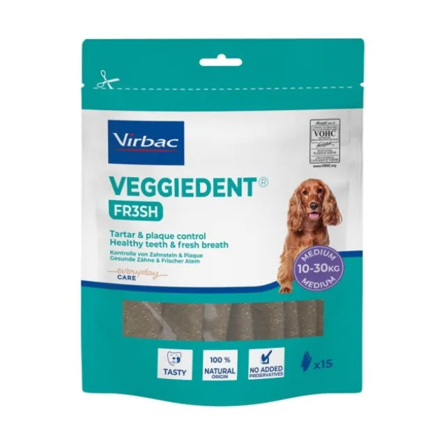 Virbac VeggieDent Fr3sh M 15-pk