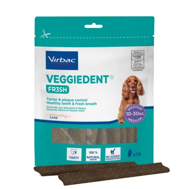 Virbac VeggieDent Fr3sh M 15-pk