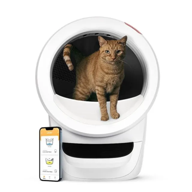 Whisker Litter-Robot 4 Selvrensende Kattetoalett Hvit