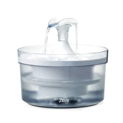 Zeus Waterfall Transparent drikkefontene 1,5 Liter